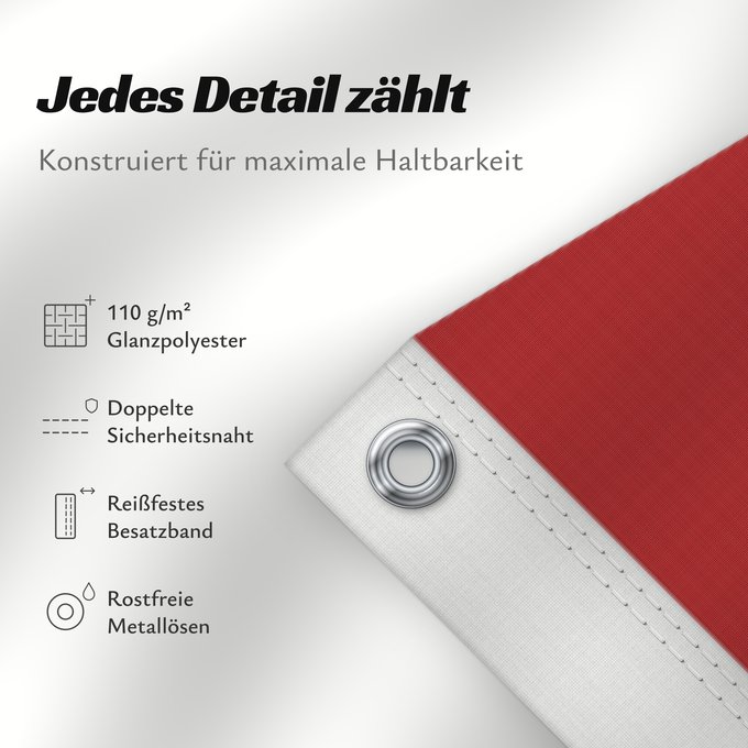 Details zu dieser Flagge: Naval Rank Denmark Senior Officer Afloat