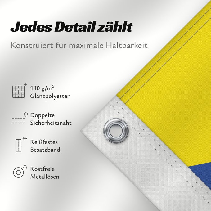 Details zu dieser Flagge: Avià Avià Barcelona Avià bandera Bartzelona, Katalunia, Espainia