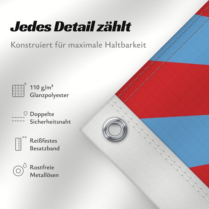 Details zu dieser Flagge: Adjarian ASSR	ASSR d'Adjara	ASSR de Adzharia	Adschara ASSR	ASSR di Adzharia