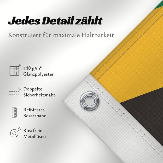 Details zu dieser Flagge: Naval Ensign of Jamaica
