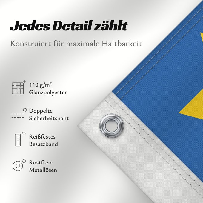 Details zu dieser Flagge: Ferwerderadiel	Dutch municipality of Ferwerderadiel  Ferwerderadeel