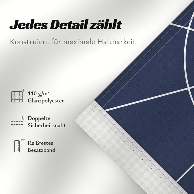 Details zu dieser Flagge: Antarctic Treaty Traité sur l Antarctique Tratado Antártico Antarktisvertrag Trattato Antartico Banniel Feur-emglev Antarktika Флаг Договора об Антарктике
