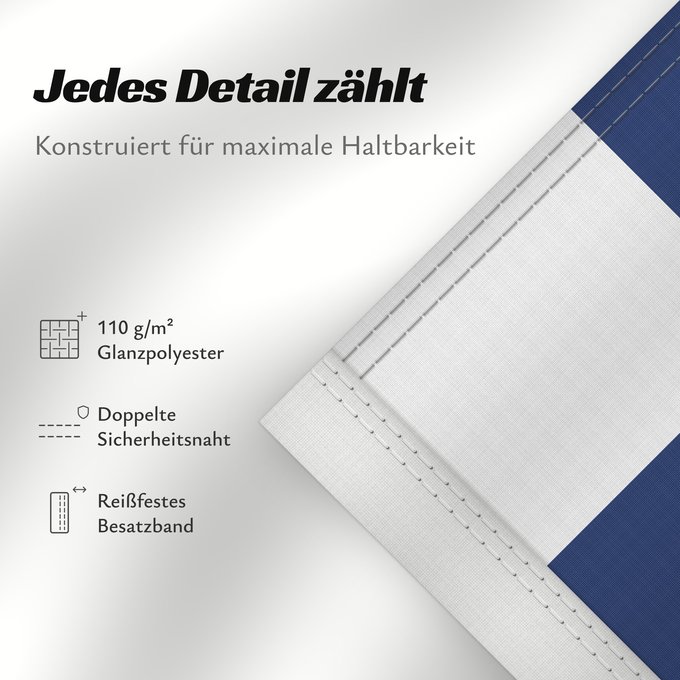 Details zu dieser Flagge: Finland	Finlande	Finlandia	Finnland	Finlandese	Finlândia	Finlandii	علم فنلندا	Сцяг Фінляндыі	Национално знаме на Финландия	Finská vlajka	Finlands	Σημαία της Φινλανδίας	Finnlando	Soome lipp	پرچم فنلاند	Suomen	Fionlainne	Finnország	Finnlands	Finniae	Finnesc