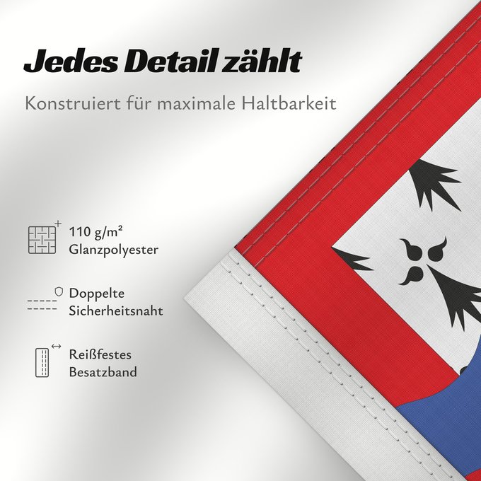 Details zu dieser Flagge: Fr département Haute-Vienne Haute-Vienne Département de la Haute-Vienne