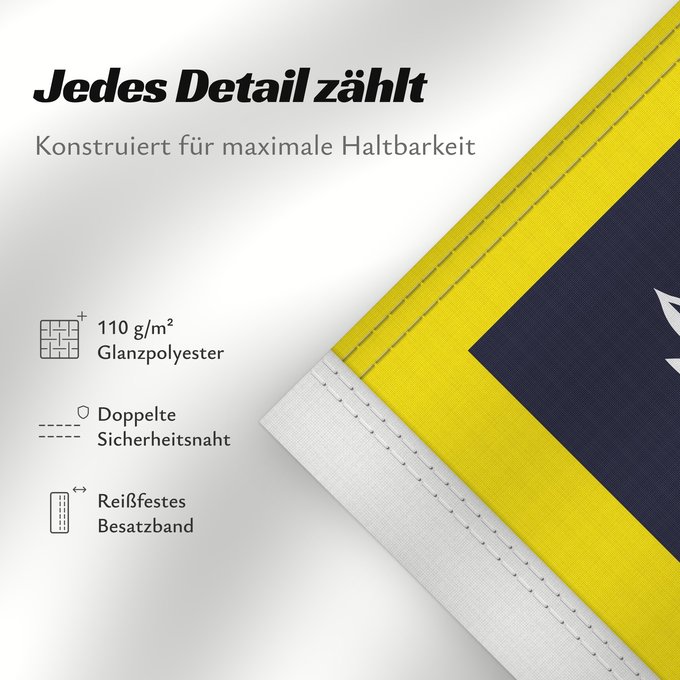 Details zu dieser Flagge: Presidential Standard Israel at sea