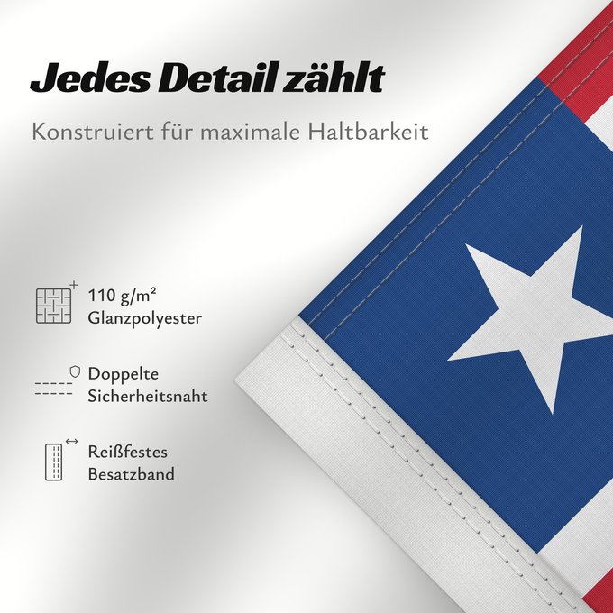 Details zu dieser Flagge: Liberia	Libérie	پرچم لیبریا	Liberian	Liberiei	Liberije