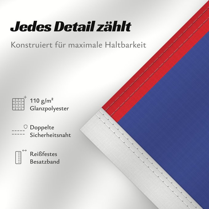Details zu dieser Flagge: Vojvodina Voïvodine Voivodina Wojwodina Застава Војводине Vojvodine A Vajdaság Voivodinei Vojvodiny