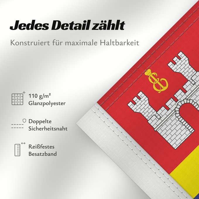 Details zu dieser Flagge: Kaliningrad Oblast	Modern  2006  flag of Kaliningrad Oblast	Oblast de Kaliningrad	Óblast de Kaliningrado 	Oblast Kaliningrad	Современный  2006  флаг Калининградской области