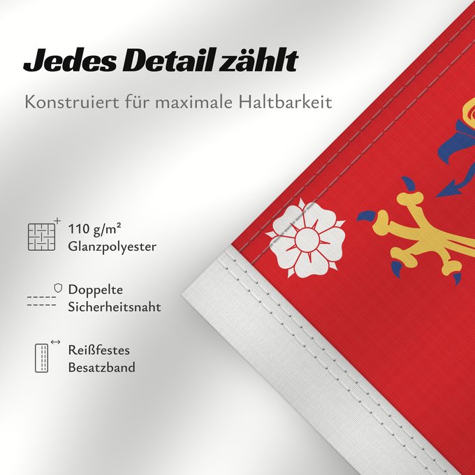 Details zu dieser Flagge: Östergötlands län