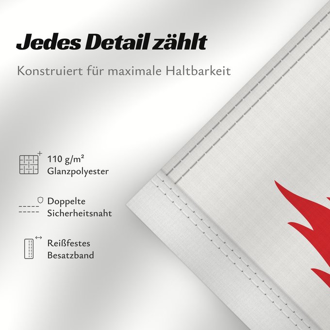 Details zu dieser Flagge: Västmanlands län