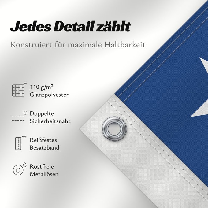 Details zu dieser Flagge: Liberia Libérie پرچم لیبریا Liberian Liberiei Liberije