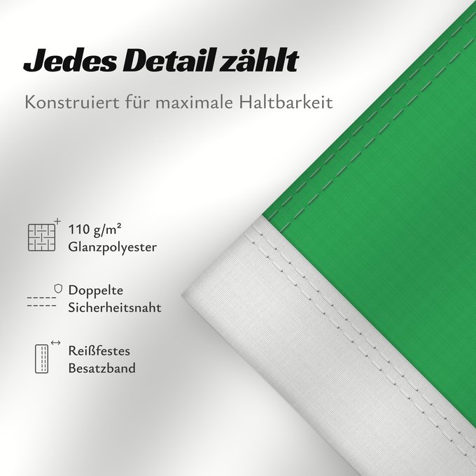 Details zu dieser Flagge: Aichstetten (Württembergisches Allgäu Oberschwaben)