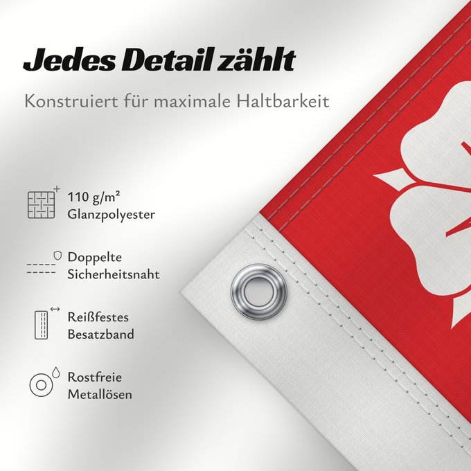 Details zu dieser Flagge: Östergötlands län