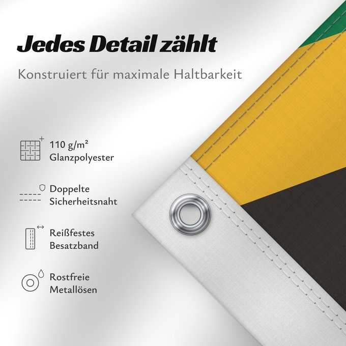 Details zu dieser Flagge: Naval Ensign of Jamaica