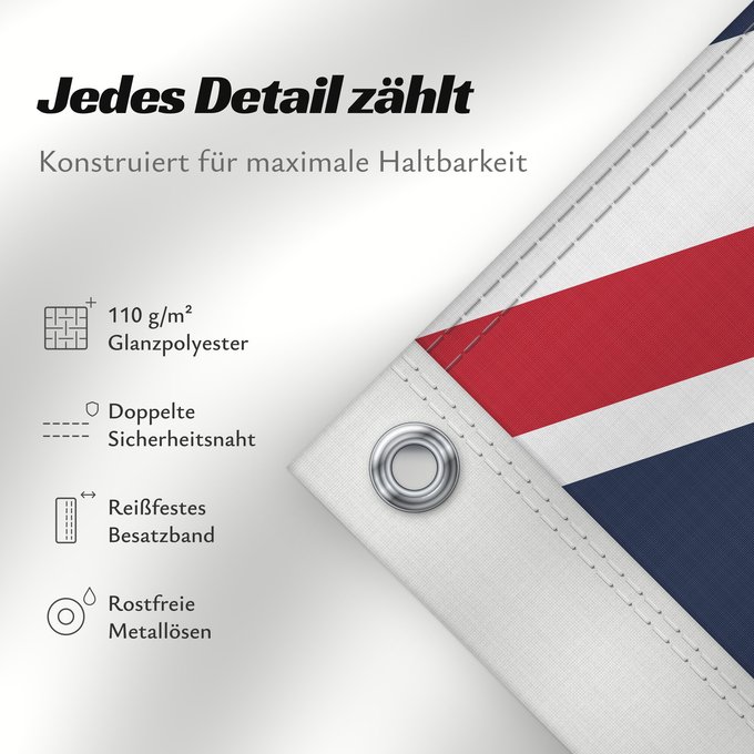 Details zu dieser Flagge: Ensign of the Royal New Zealand Air Force