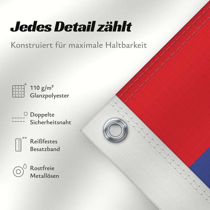 Details zu dieser Flagge: Vojvodina Voïvodine Voivodina Wojwodina Застава Војводине Vojvodine A Vajdaság Voivodinei Vojvodiny