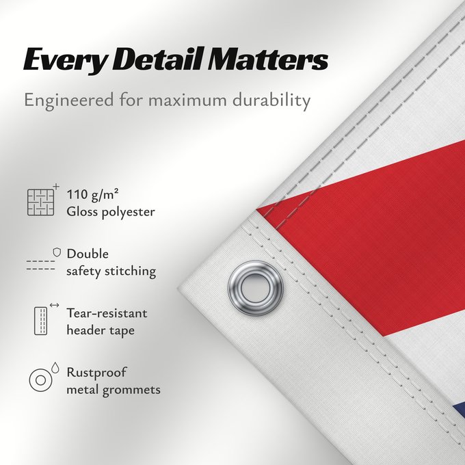 Details about this flag: British Consular Ensign