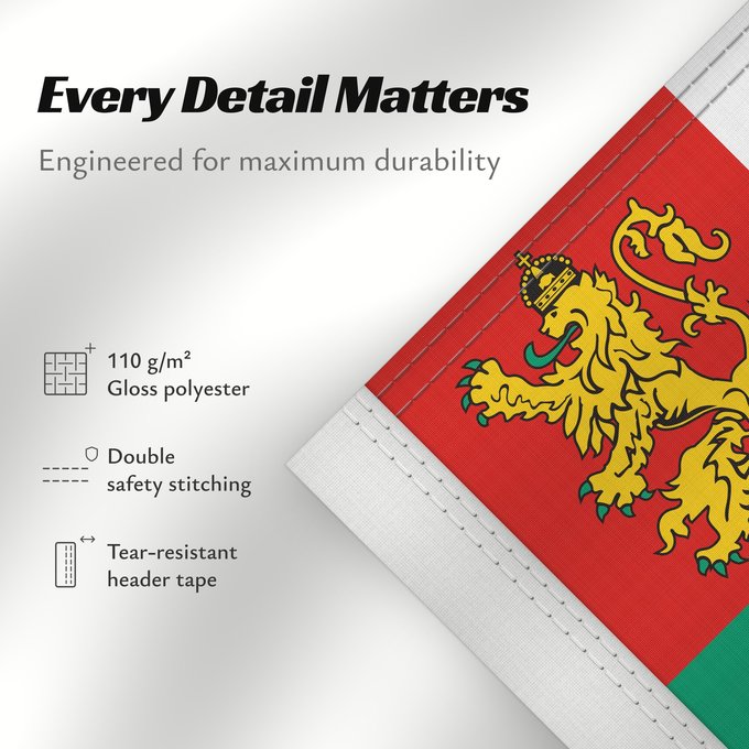 Details about this flag: Naval Ensign of Bulgaria 1878-1944