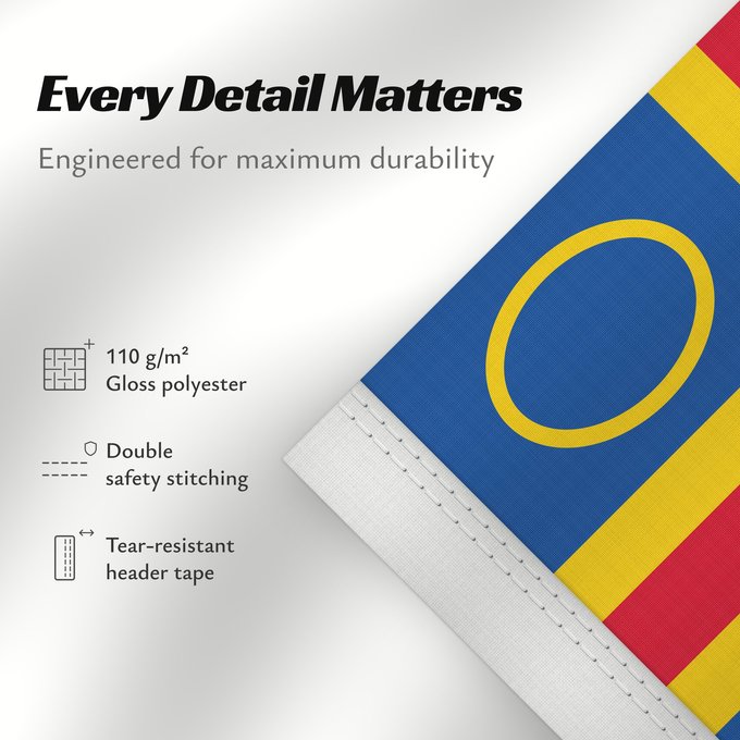 Details about this flag: Åland Yachting Clubs This file is in the public domain in Finland because it is a part of a decision or a statement issued by a public authority or other public body in Finland and is not an independent work Clubs de voile d'Åland Clubes Náuticos de Åland