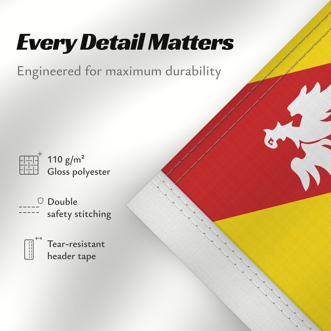 Details about this flag: Lorraine Region Lorraine in France Région Lorraine en France Lorena Lorena