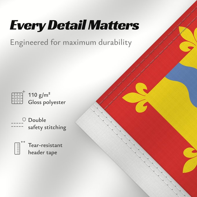 Details about this flag: Cambridgeshire