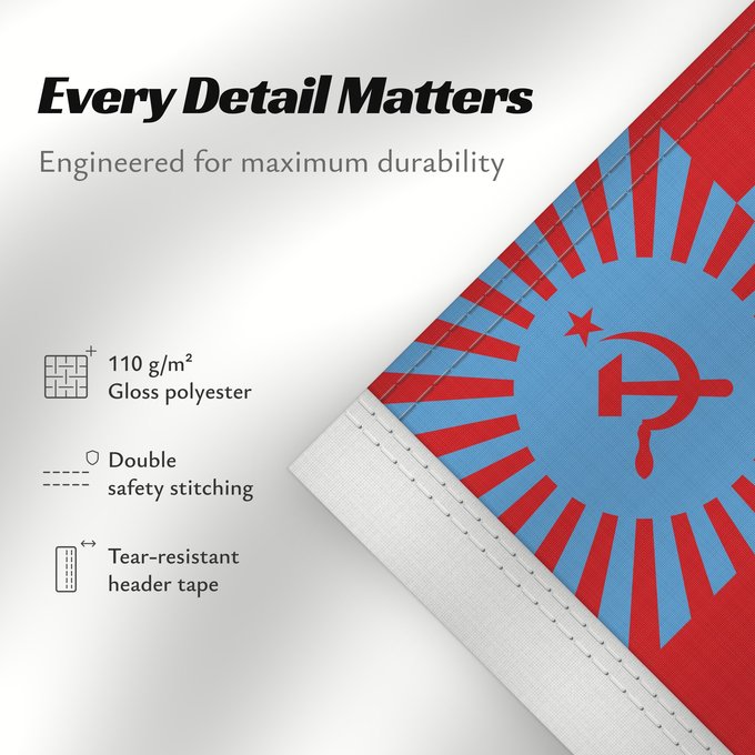Details about this flag: Georgian Soviet Socialist Republic 1951–1990 File of Georgian Soviet Socialist Republic RSS de Géorgie (1951–1990) RSS de Georgia (1951–1990) Georgische SSR (1951–1990) RSS Georgiana (1951–1990) Republica Socialista Soviética da Geórgia საქართველოს სსრ-ი
