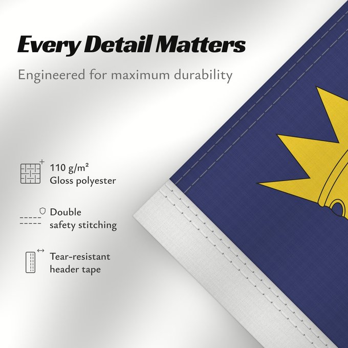 Details about this flag: Munster