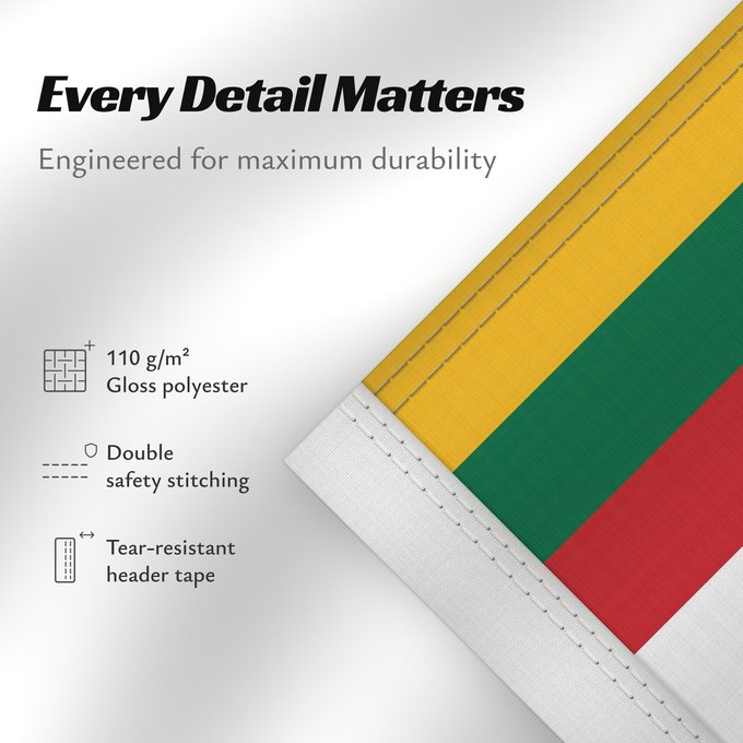 Details about this flag: Lithuanian Minister of Defence s