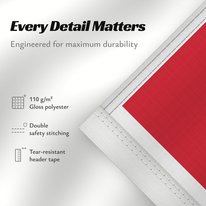 Details about this flag: Malta Malte