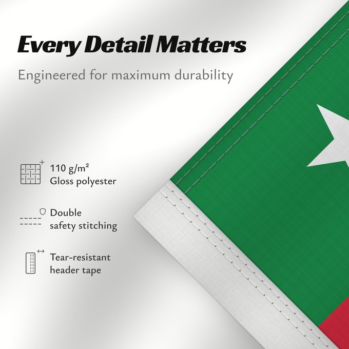 Details about this flag: Standard of the Prime Minister of the Maldives	Prime Minister's Standard of the Maldives	Étendard du Premier ministre des Maldives	Estandarte del Primer Ministro de Maldivas	Standarte des Premierministers der Malediven	Stendardo del Primo Ministro delle M