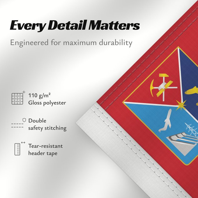 Details about this flag: Magadan Oblast oblast de Magadan Óblast de Magadán Oblast Magadan