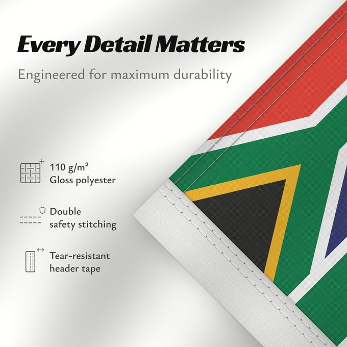 Details about this flag: Naval Ensign of South Africa