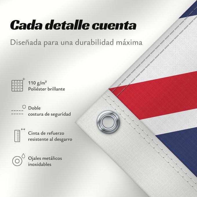 Detalles sobre esta bandera: Bermuda Bermudes Bermudas Bermudów Bermudas fana Brattagh ny Bermioodee Флаг Бермуд