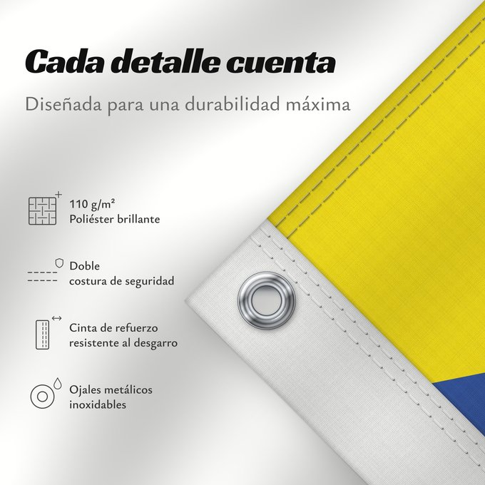 Detalles sobre esta bandera: Avià	Avià  Barcelona	Avià bandera  Bartzelona, Katalunia, Espainia