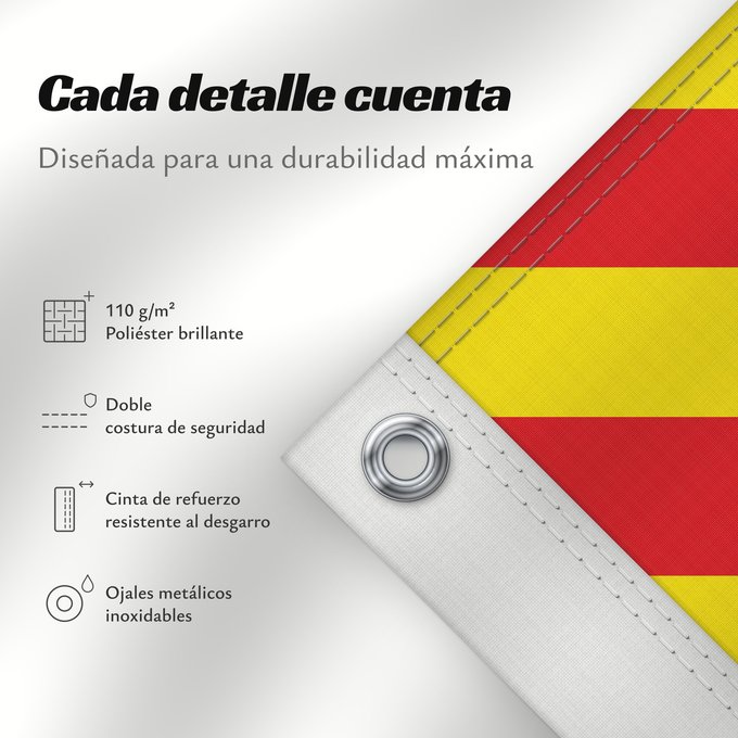 Detalles sobre esta bandera: Cerveruela Cerveruela-Zaragoza-Spain Cerveruela-Zaragoza
