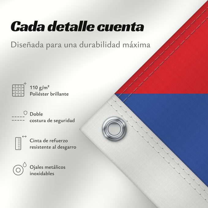 Detalles sobre esta bandera: Laperdiguera	Laperdiguera-Huesca-Spain	Laperdiguera-Huesca