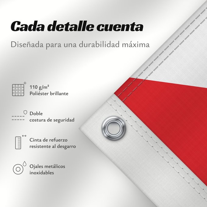 Detalles sobre esta bandera: Mallén	Mallén-Zaragoza-Spain	Mallén-Zaragoza