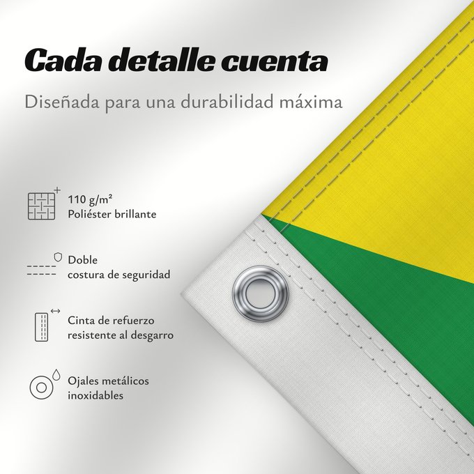 Detalles sobre esta bandera: D Oz de Tena	Hoz de Jaca
