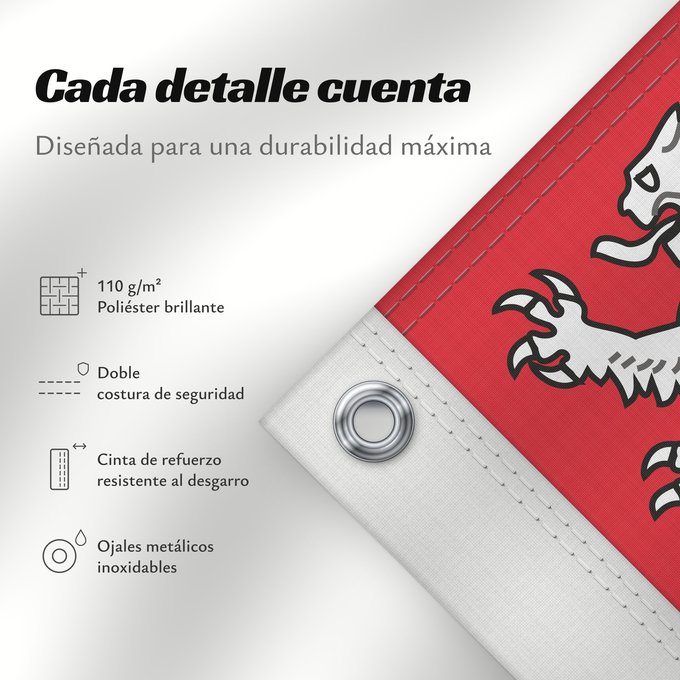 Detalles sobre esta bandera: Unofficial flag of Pays-de-la-Loire	Unofficial flag of the region Pays-de-la-Loire in France	Non officiel de la région Pays-de-la-Loire	Países del Loira	Pays de la Loire	Los Païses de Léger