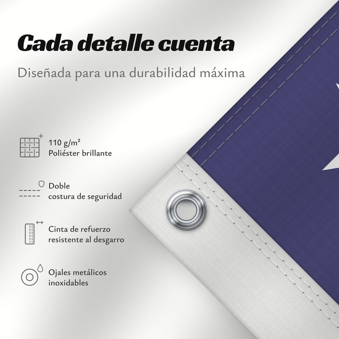 Detalles sobre esta bandera: United States Minor Outlying Islands