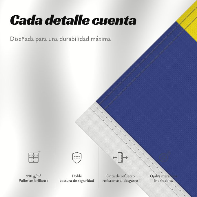 Detalles sobre esta bandera: Andorra  civil	Andorra - civil version	Andorre	Andorra