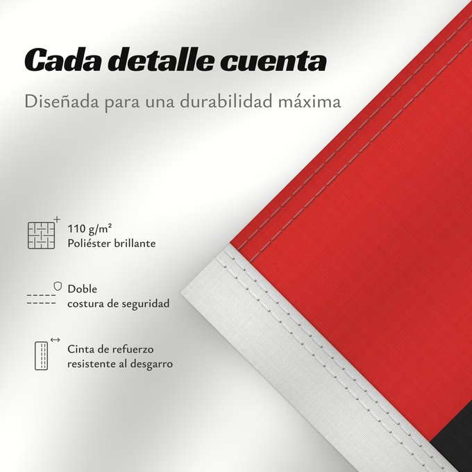 Detalles sobre esta bandera: Angola	Dell Angola	የአንጎላ ሰንደቅ ዓላማ	علم أنغولا	Angoly	Σημαία της Αγκόλας	پرچم آنگولا	Angolan	अंगोला ध्वज	Bandel a Ngola	Ala Angolayê	Bɛndɛ́lɛ ya Angola	Sainan i Angola	Angolei	Флаг Анголы	Angole	Angoola	Seboko ye Angola	Angolas	அங்கோலா கொடி	Mujeko ya Angola