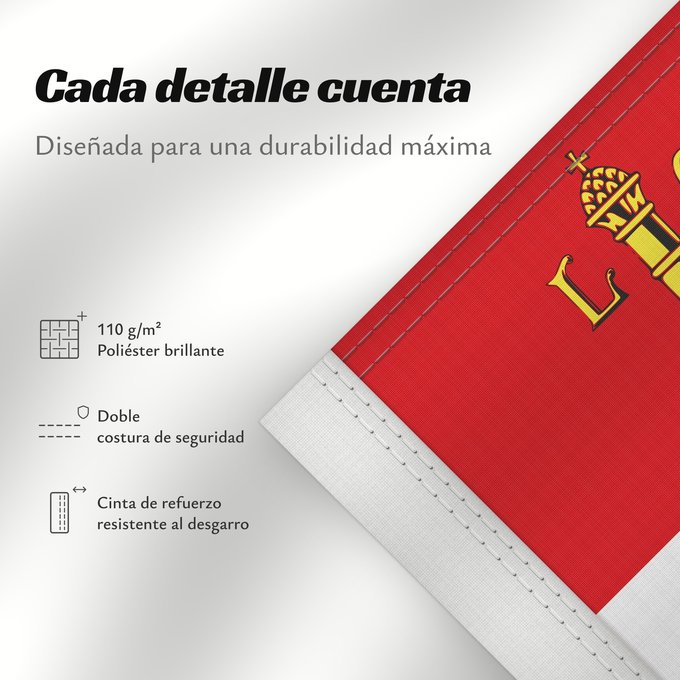 Detalles sobre esta bandera: Liège (fr)