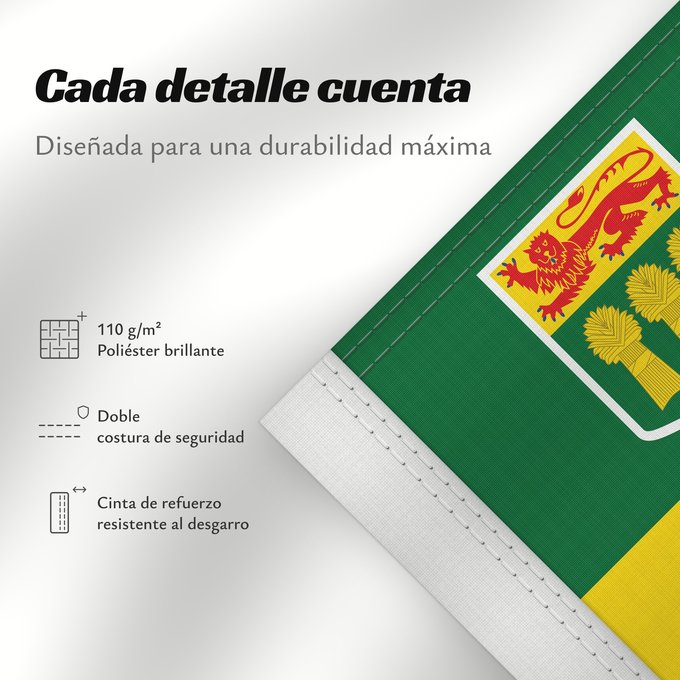 Detalles sobre esta bandera: Saskatchewan	Banniel proviñs Saskatchewan, Kanada