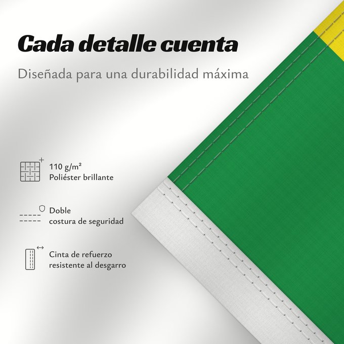 Detalles sobre esta bandera: Quindío	En Quindío, Colombia	Quindío, Colombia