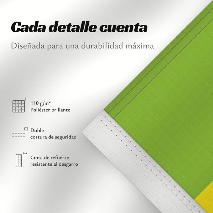 Detalles sobre esta bandera: Onzaga  Santander	Onzaga (Santander)	Municipio de Onzaga  Santander