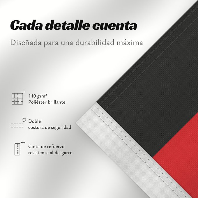 Detalles sobre esta bandera: Saarland	Sarre