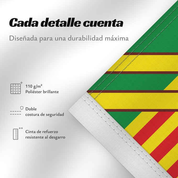 Detalles sobre esta bandera: Atea	Atea - Zaragoza - Spain	Atea - Zaragoza - España