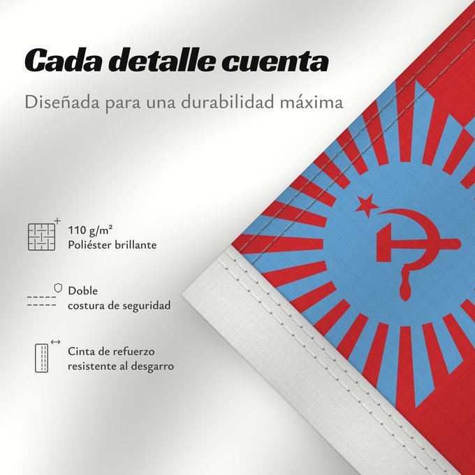 Detalles sobre esta bandera: Georgian Soviet Socialist Republic 1951–1990 File of Georgian Soviet Socialist Republic RSS de Géorgie (1951–1990) RSS de Georgia (1951–1990) Georgische SSR (1951–1990) RSS Georgiana (1951–1990) Republica Socialista Soviética da Geórgia საქართველოს სსრ-ი