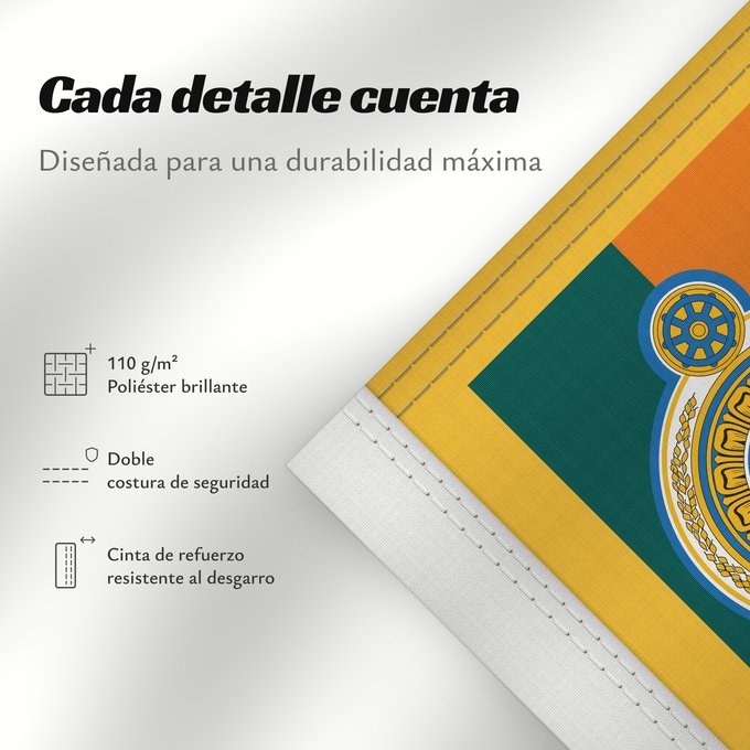 Detalles sobre esta bandera: Sri Lankan Army